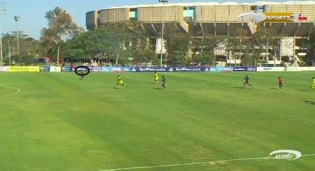 Khamis Nyale served as Ulinzi Stars’ main attacking outlet on the right flank, with most first-half transitions deliberately channelled through him